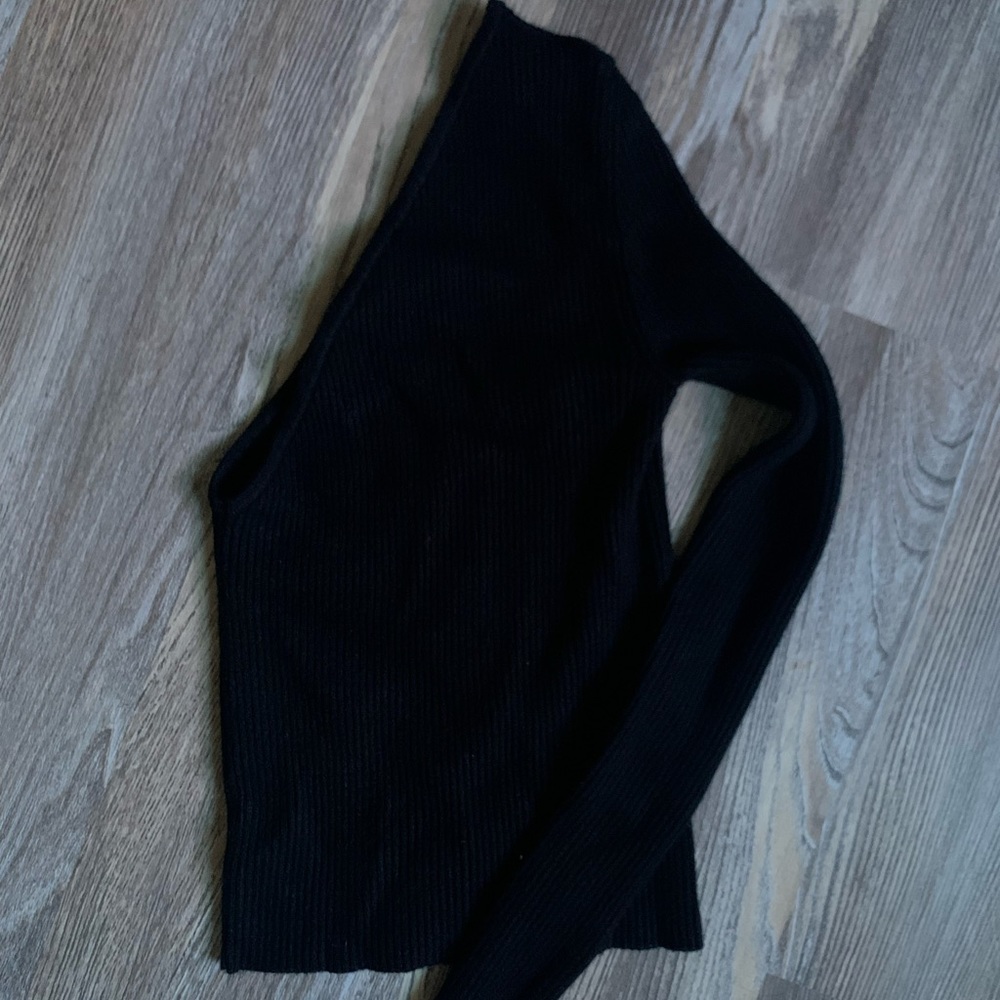 One Shoulder Sweater Top